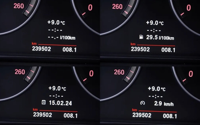 BMW Seria 5 cena 42900 przebieg: 239500, rok produkcji 2013 z Grodków małe 742
